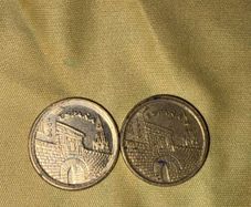 Two 1996 Spain 5 Pesetas Coins - La Rioja Commemorative