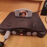 Nintendo 64 with one controller and 6 games. Image 2
