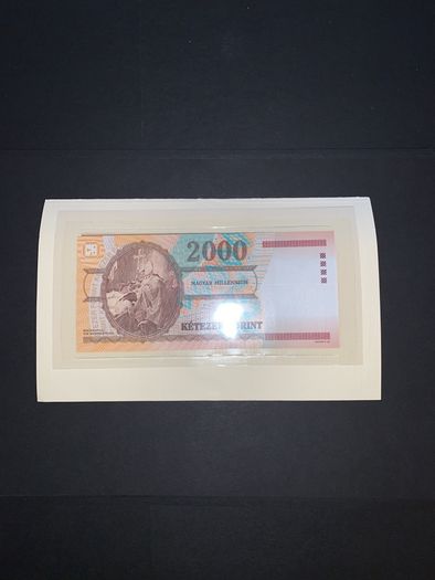 Hungary 2,000 Forint  2000pick 186a (UNCIRCULATED ) Commemorative Issue In Folder.