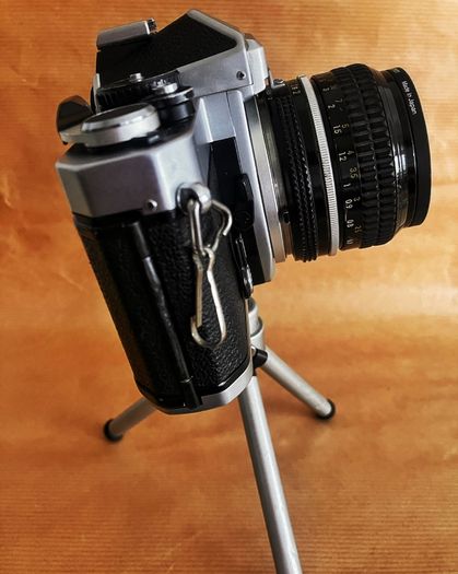 Classic Nikon FE with Nikkor 50mm f/2, Recently serviced, Serial No.4446830