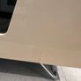 Glass TV Stand (Cream) Image 7