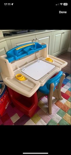 Step 2 writing desk and stool