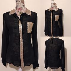Ad Lib London Blouse Top, New With Tags,