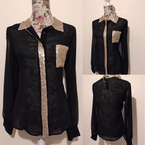 Ad Lib London Blouse Top, New With Tags,