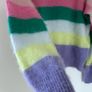 Maje Meussa Striped Knitted Jumper Image 4