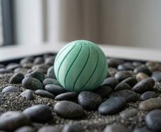 Premium Sensory Spiral Fidget Ball - Zen Desk Accessory (Eco-Friendly)