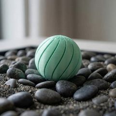 Premium Sensory Spiral Fidget Ball - Zen Desk Accessory (Eco-Friendly)