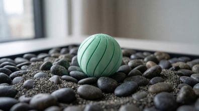 Premium Sensory Spiral Fidget Ball - Zen Desk Accessory (Eco-Friendly)