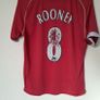 man utd 2005 rooney shirt size small ptp 19" in good condition Image 6
