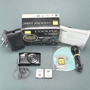 Nikon CoolPix S3500 20.1MP Digital Camera