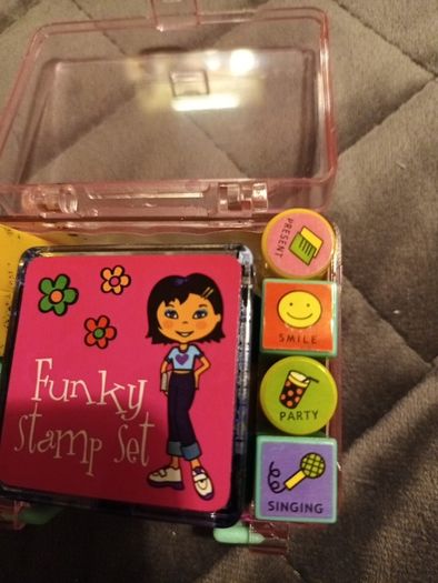Funky stamp set