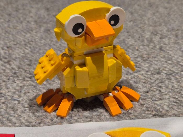 Lego 40201 Valentine's Cupid Dog and 40202 Easter Chick