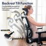 Ergonomic Office Chair  Breathable High Back Armchair with Mesh Lumbar Support, 130 Tilt Backrest, Adjustable Seat Depth & 3D Armrest - Big and Tall, Swivel Rolling, Supports Up to 330 LBS Image 5