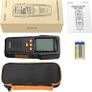 Pinless Moisture Meters - with Backlit LCD Screen Non-Invasive Damp Meter Detects up to 3/4-Inch Below Surface for Non-Destructive Moisture Detection Wallboard Masonry Hardwood and Softwood Image 2
