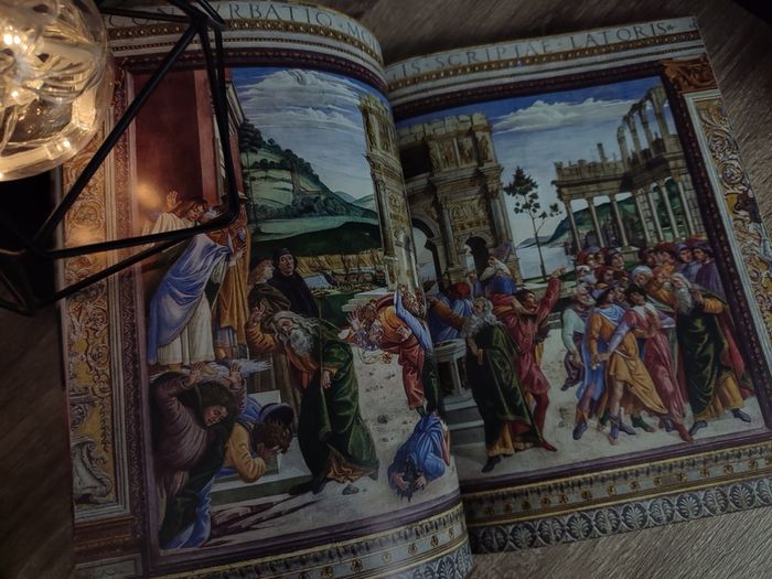 The Sistine Chapel ! Beautiful Illustartions ! 2017 ! by Scripta Maneant !