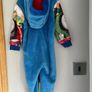 Tesco F+F Unisex Thomas the tank engine onesie with zip Size 18-24 mths Image 2