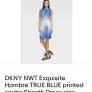 BNWT - DKNY Draped Scuba Dress UK 8 Image 5