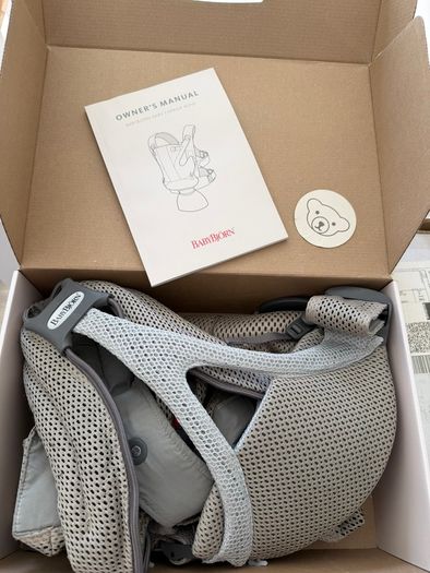 BabyBjorn Baby Carrier Move (Airy Mesh - Grey Beige)