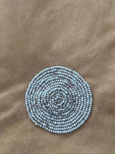 Anna Trzebinski Stunning Cashmere & Suede Wrap