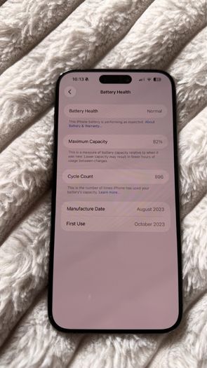 Iphone 15 pro max 256gb - excellent condition