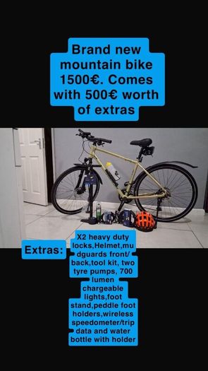 Hybrid mountain bike