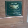 Ducal Wall Mirror - Antique Pine Finish Image 3