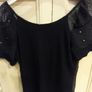 Black Shirt Passion top Size 12 Image 4