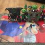 Super Mario figures,castles and poster Image 2