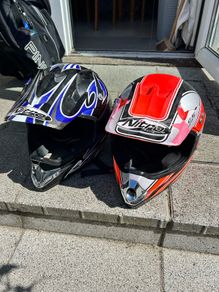 Two Bike/ Dirtbike helmets