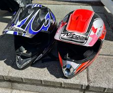 Two Bike/ Dirtbike helmets