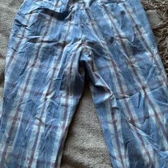 Vintage 80s Higgins Plaid slacks - for fancy dress