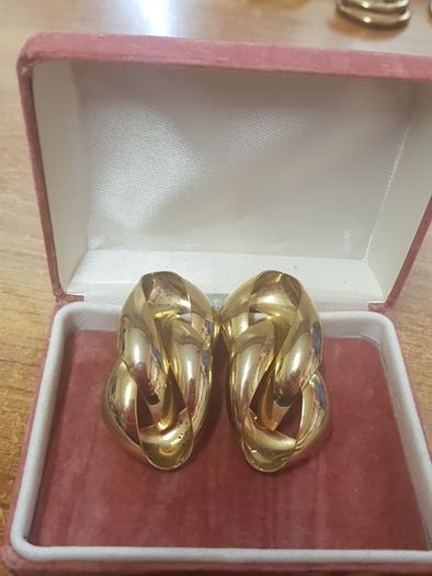 Heavy vintage earrings
