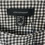 top Bnwt black & white peplum top size 12 Image 3