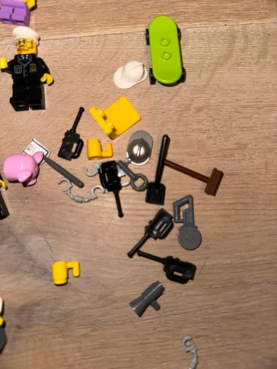 Retired LEGO minifig bundle plus accessories 24 figs