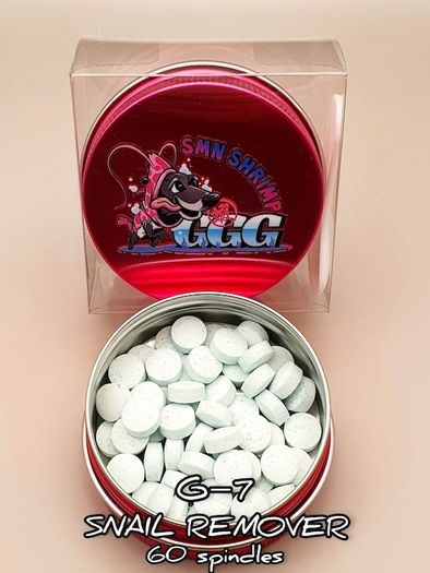 SMN Shrimp G7 Snail Removal 60pcs - for bad snails