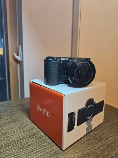 Sony ZV-E10 Vlogging Camera Bundle  Camera, Lens, Wireless Mic, Tripod/Grip
