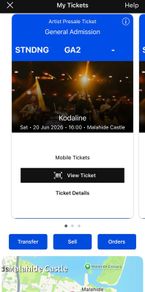 Kodaline Tickets