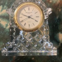waterford crystal clock free postage