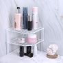 Kitchen Cupboard Organiser [2 Pack], 3 Tier Corner Plate Shelf Storage Rack for Kitchen Cupboard Space Saving Image 3