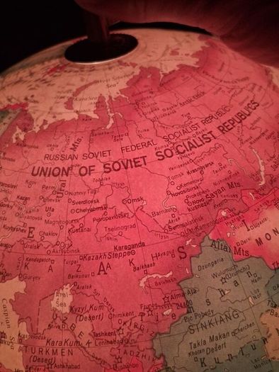1980's Scan Denmark Light Up Globe