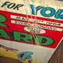 Very Large Oversized Canvas Picture featuring The Broncho Bustin Texas Ranger the front cover of the vintage British story paper The Rover and Wizard from May 2, 1964, highlighting "The Broncho Bustin' Texas Ranger, Collection Only Image 9
