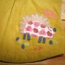 NEXT baby girl ochre tunic short sleeves dress 3-6 months Image 2