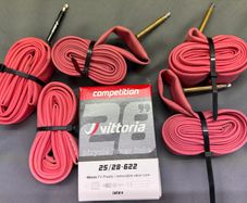 Vittoria 25-28mm latex inner tubes x6
