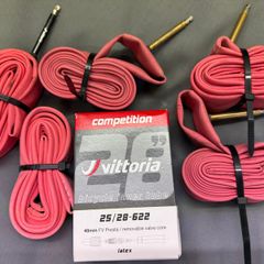 Vittoria 25-28mm latex inner tubes x6