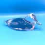 Vintage Villeroy & Boch Glass Mallard Duck Figurine Image 3