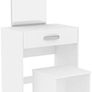 Dressing Table Isla 1 Drawer Mirror & Stool Image 2