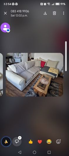 L- shaped Sofa