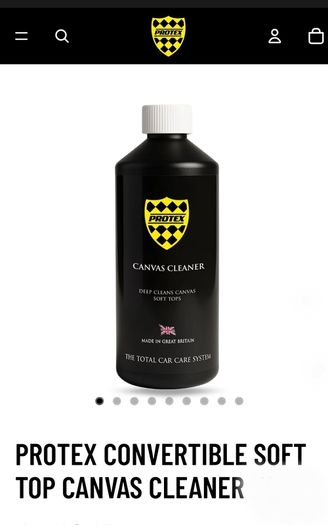 Convertible Canvas Soft Top Cleaner