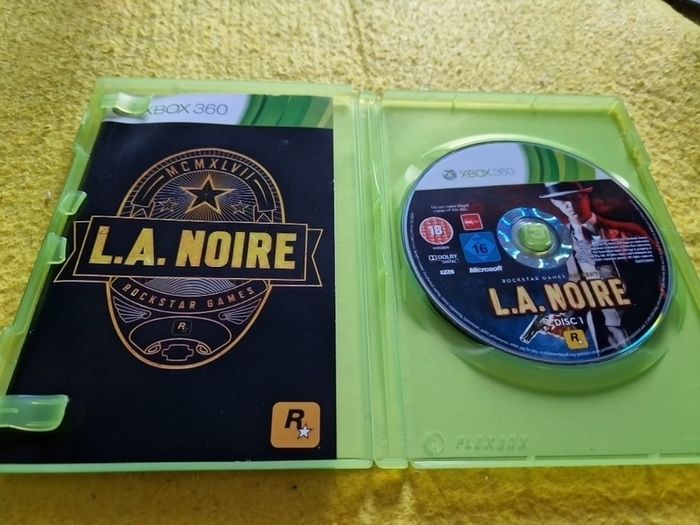 L A Noire  xbox 360 games Original