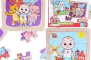 My First Puzzles - Pack of 2 Wooden Jigsaw Puzzles - Toddler Toys - Age 18 Months +